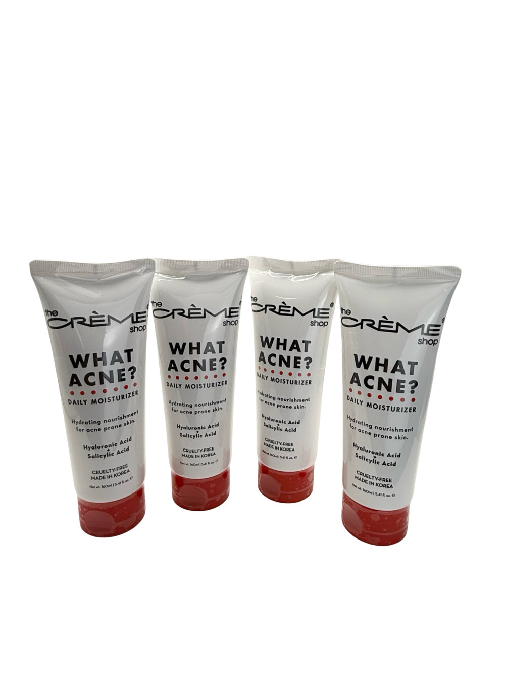 The Crème Shop What Acne? Daily Moisturizer 4-Pack